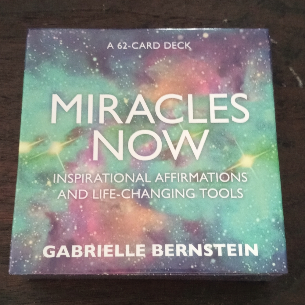 Miracles Now Affirmation Card Deck by Gabrielle Bernstein